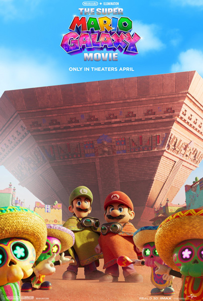 The Super Mario Galaxy Movie (2D)