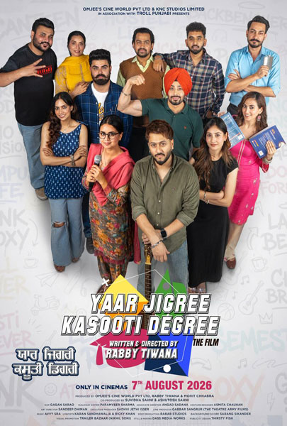 Yaar Jigree Kasooti Degree - The Film (2D)(PUN)